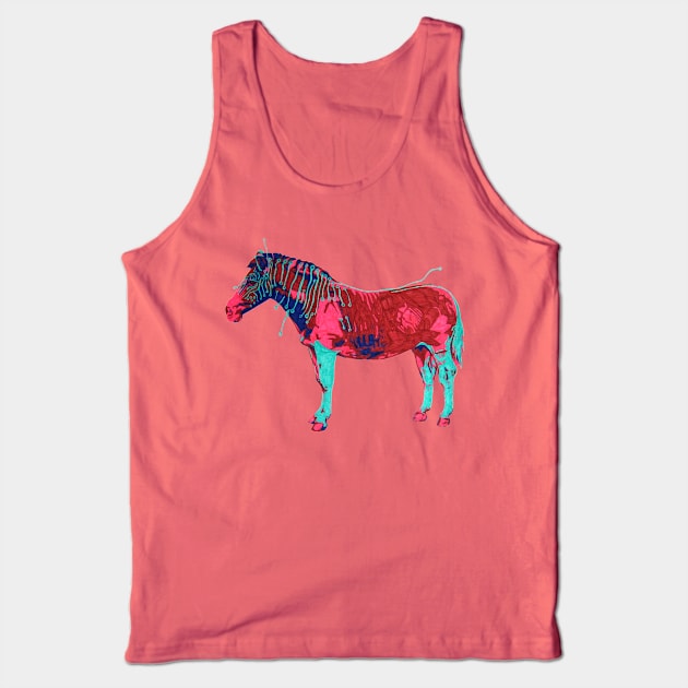 Electric Quagga Tank Top by RaLiz